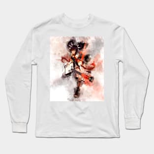 Genshin Impact - Xinyan *watercolor* Long Sleeve T-Shirt